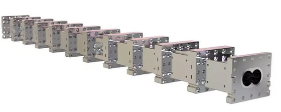قیمت خوب Co چرخش دو پیچ Extruder بشکه برای Masterbatch ترکیب آنلاین