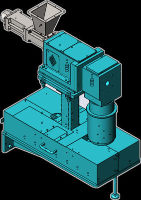 Good price فیدر کناری فولادی دیافراگم پیچ 62.8 میلی متر برای تغذیه الیاف شیشه / کربن سیاه آنلاین