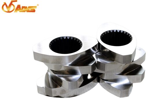 قیمت خوب بلوک خمیری آلیاژی مقاوم در برابر سایش با ماشینکاری CNC و طراحی اسپلاین در پیچ برای اکسترودرهای دو پیچ آنلاین