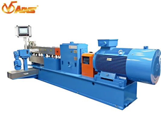 قیمت خوب ماشین اکسترودر دو پیچ PE / PET Filler Masterbatch 350kg/h Output آنلاین