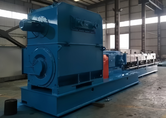 قیمت خوب اکستروژر دو پیچ با خروجی بالا 7200kg در ساعت 1500kW قدرت موتور آنلاین