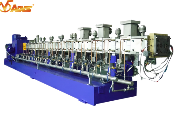 قیمت خوب 500rpm دو پیچ پلیمری Devolatilization Extruder برای پردازش لاستیک آنلاین