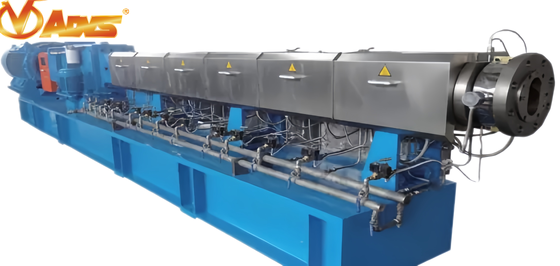 قیمت خوب 5 ~ 12mm فیبر شیشه ای LFT-D Twin Screw Extruder دو مرحله ای ترکیب کننده Extruder ISO9001 گواهینامه آنلاین