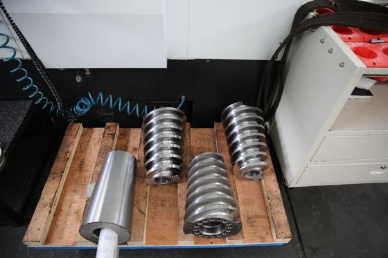 Good price قطعات ماشین اکسترودر دوتایی پیچ JSW کامپیوتری عناصر پیچ پی وی سی پردازش شده آنلاین