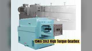 گیربکس اکسترودر دو پیچ 15 نیوتن متر سانتی متر مکعب گشتاور بالا