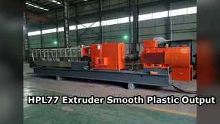 اکسترودر دو مارپیچ HPL77 ترکیب پلاستیک عمومی